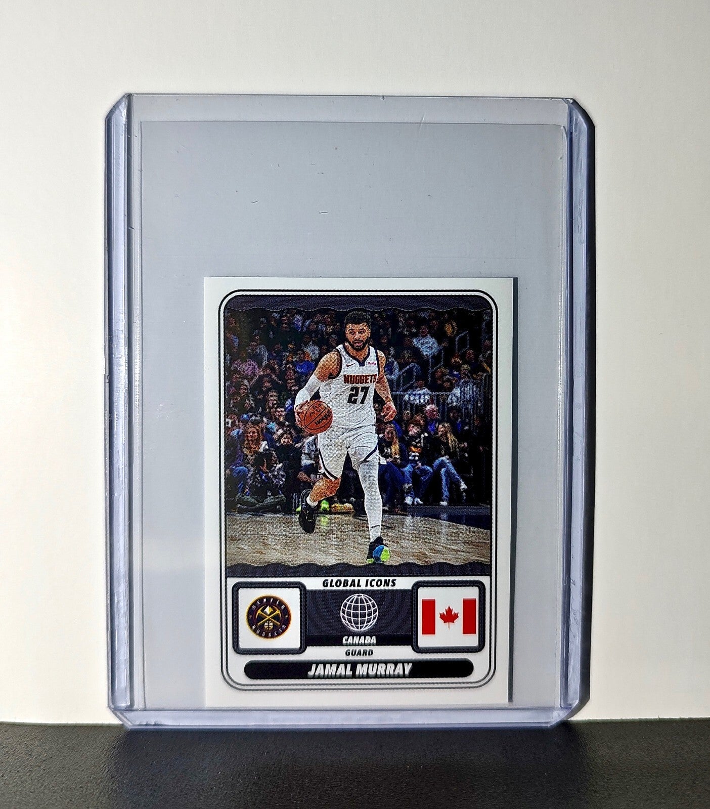 Jamal Murray Global Icons 2024-25 Panini NBA #74 Sticker Card Denver Nuggets
