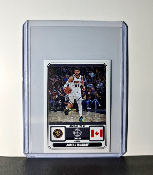 Jamal Murray Global Icons 2024-25 Panini NBA #74 Sticker Card Denver Nuggets