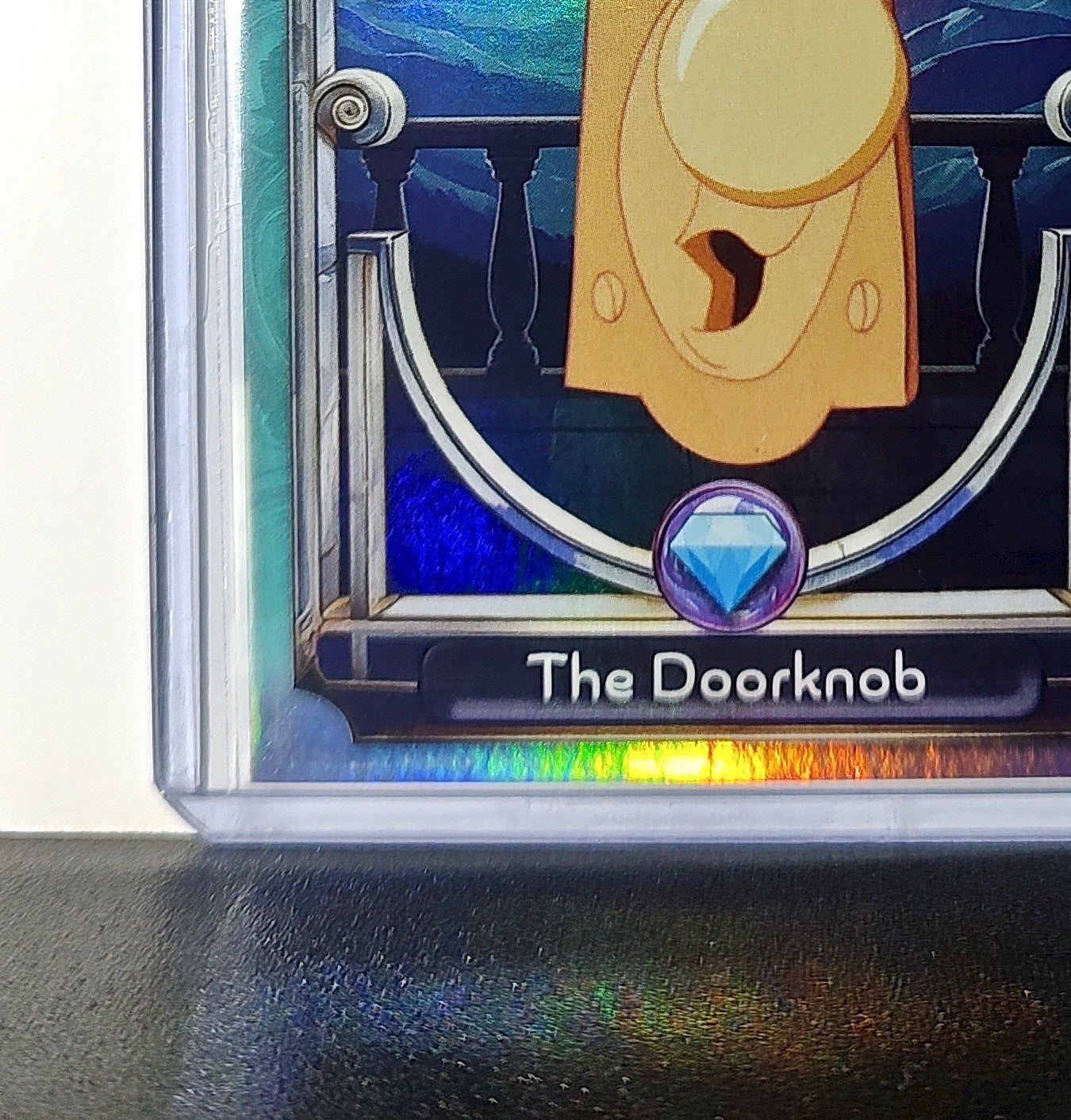 The Doorknob 2025 Topps Disney Wonder #117 Diamond Card Alice in Wonderland