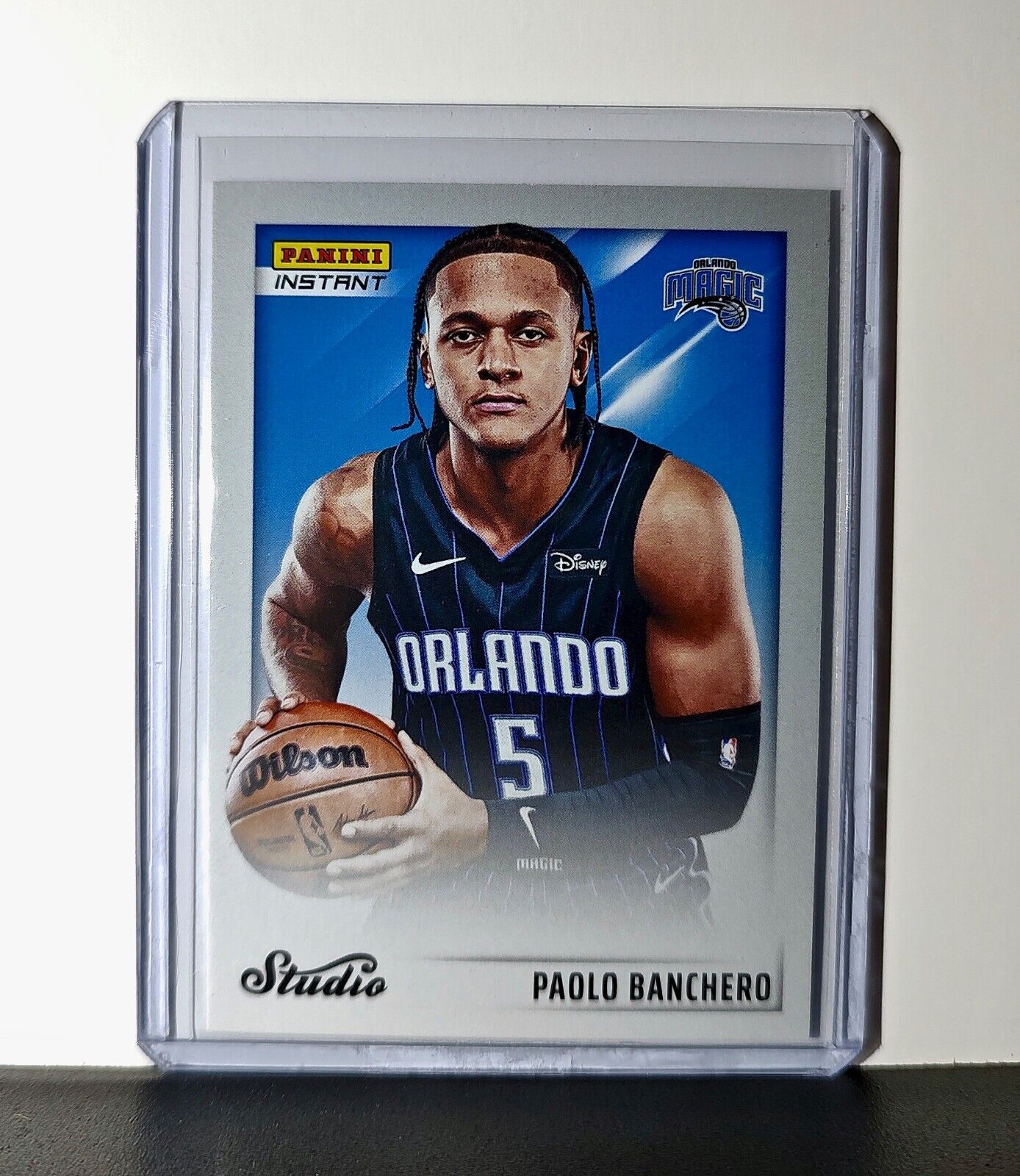 Paolo Banchero 2024-25 Panini NBA Studio #8 Card Orlando Magic 1/275
