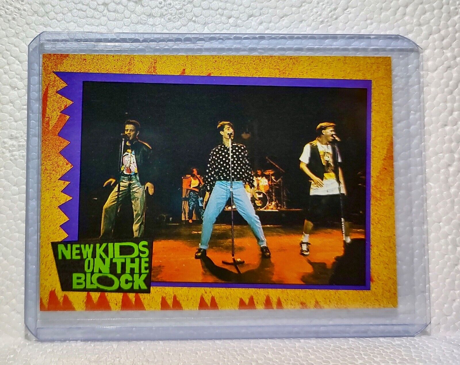 Message to Fans! 1989 New Kids on the Block #21 Trading Card