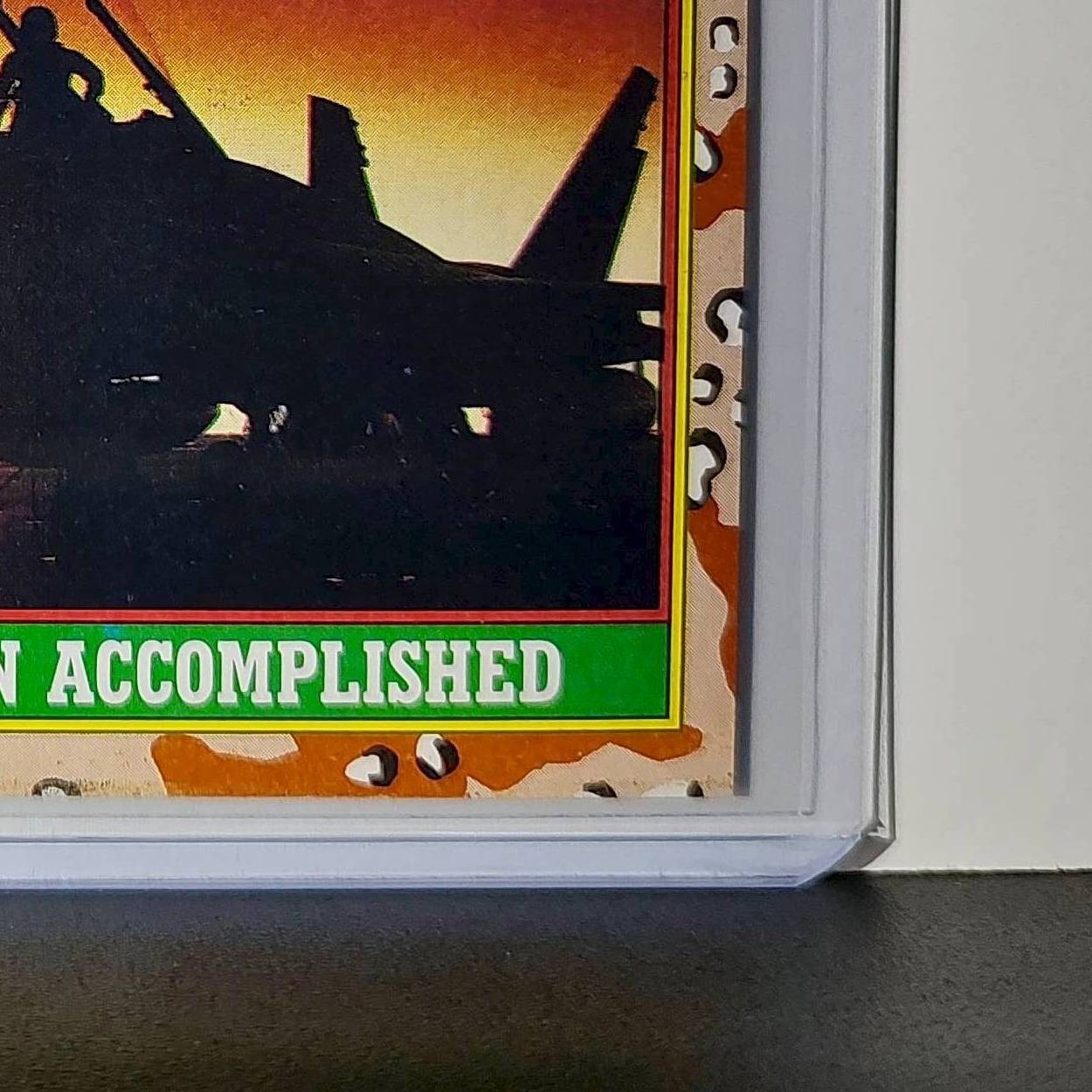 Mission Accomplished 1991 Topps Desert Storm #82 Card