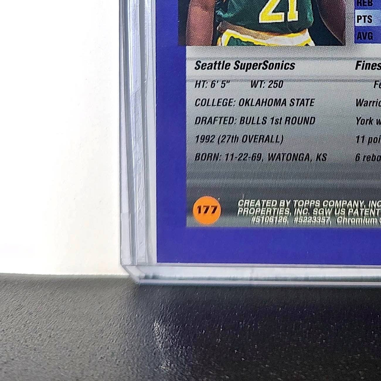 Byron Houston 1994-95 Topps Finest #177 Basketball Card