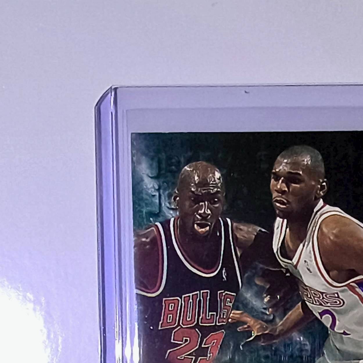 Michael Jordan / Jerry Stackhouse 1995-96 Fleer Metal Scrapbook #S-7 Bulls