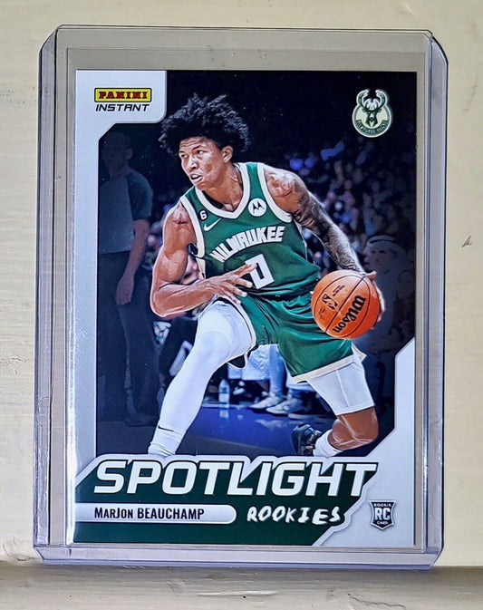 MarJon Beauchamp 2022-23 Panini NBA #24 Spotlight Rookies Card 1/965