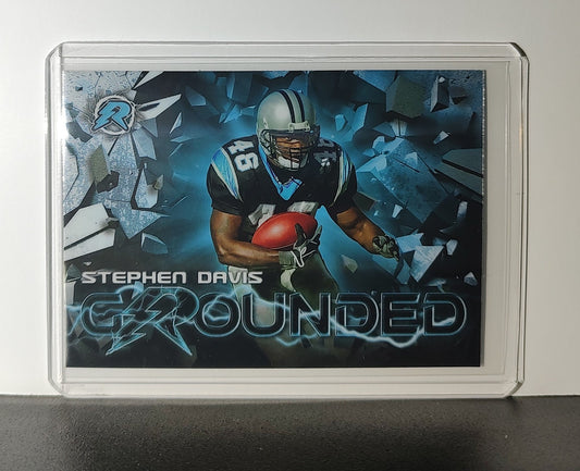 Stephen Davis 2023 Topps Resurgence Grounded NFL #RG-2 Card Carolina Panthers