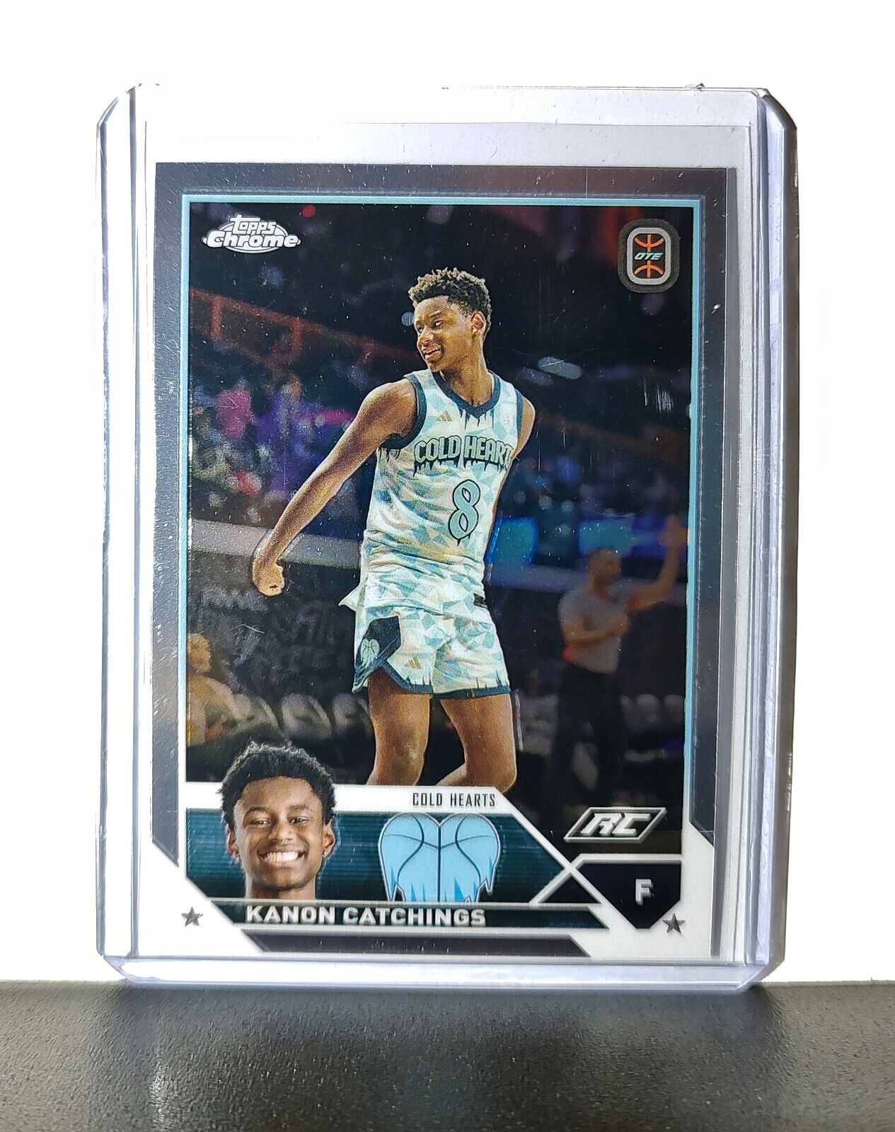 Kanon Catchings Rookie Card 2023-24 Topps Chrome Overtime #97 Cold Hearts