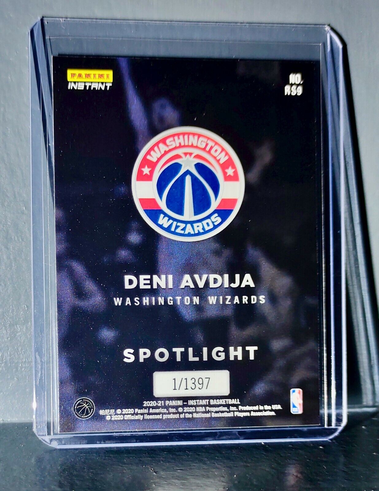 Deni Avdija Rookie Spotlight 2020-21 Panini NBA #9 Basketball Card 1 of 1397