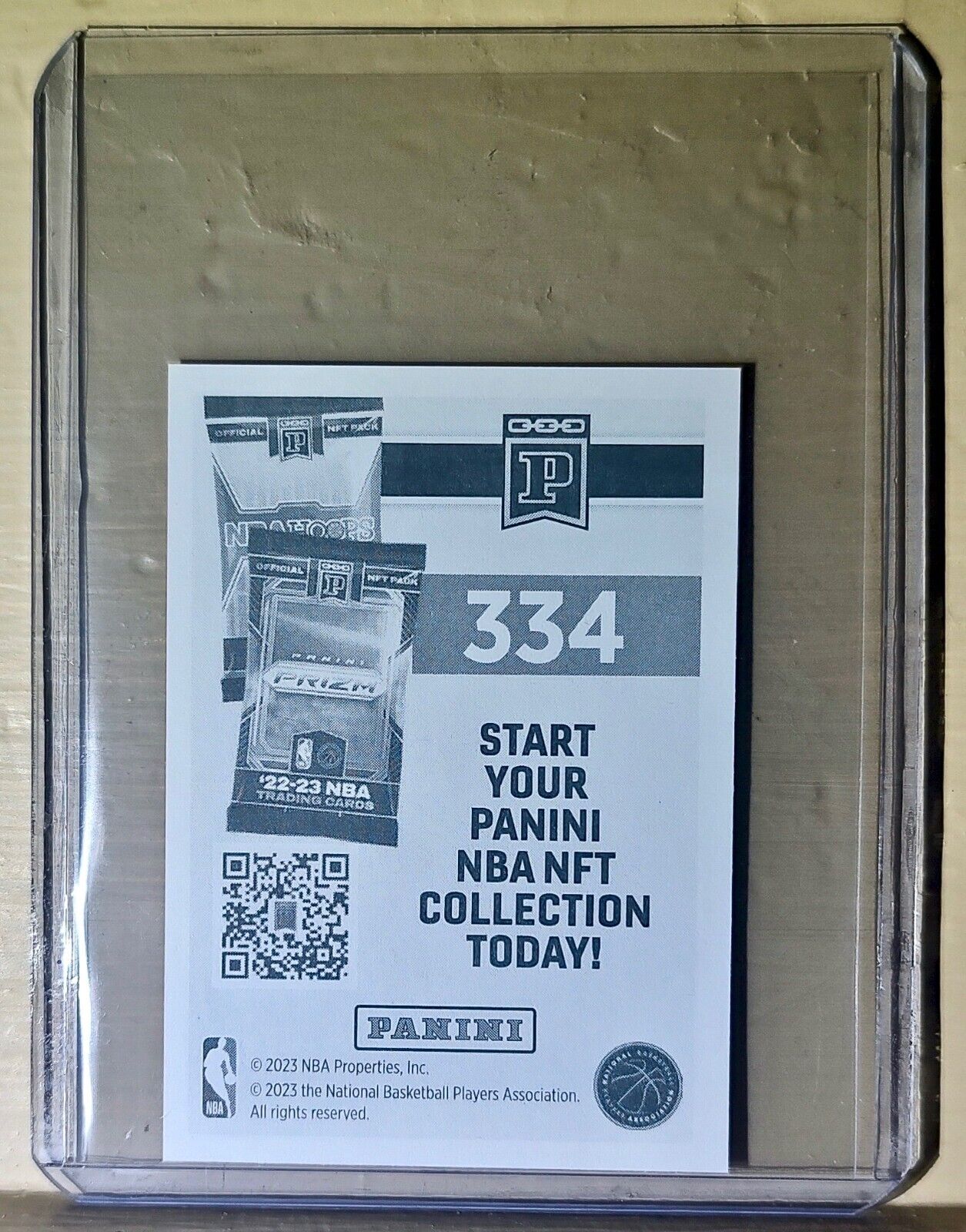 2023-24 Logo Panini NBA Basketball #334 Sticker Houston Rockets