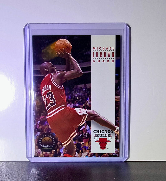 Michael Jordan 1993-94 Skybox #45 Basketball Card Chicago Bulls