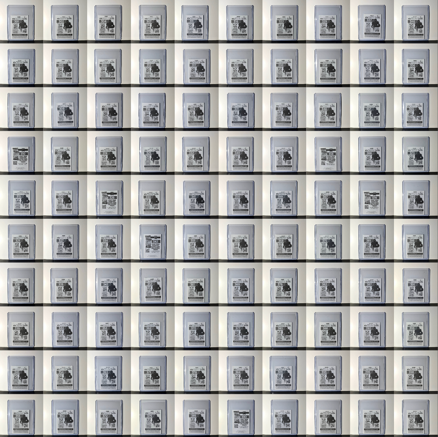 2025 Panini NFL Sticker Collection Complete 564 Football Sticker Set - Toploaded