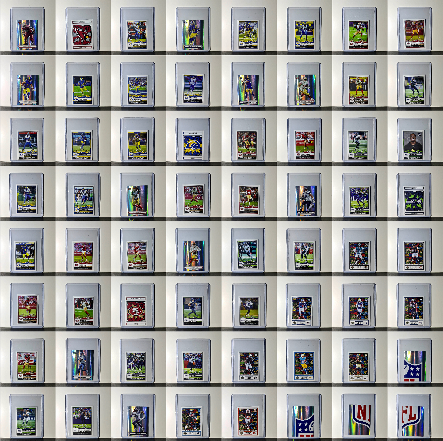 2025 Panini NFL Sticker Collection Complete 564 Football Sticker Set - Toploaded