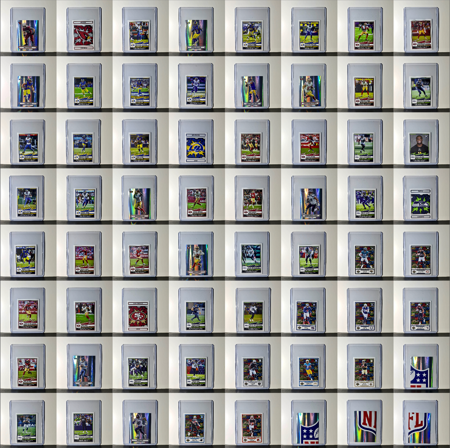 2025 Panini NFL Sticker Collection Complete 564 Football Sticker Set - Toploaded