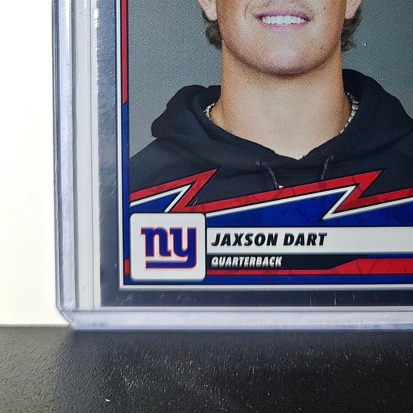 Jaxson Dart Rookie 2025 Panini NFL #81 Foil Sticker Card New York Giants