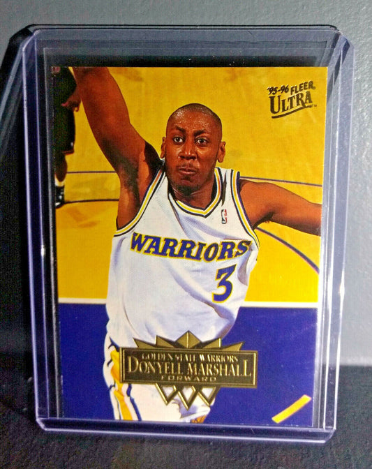 1995-96 Donyell Marshall Fleer Ultra #59 Basketball Card