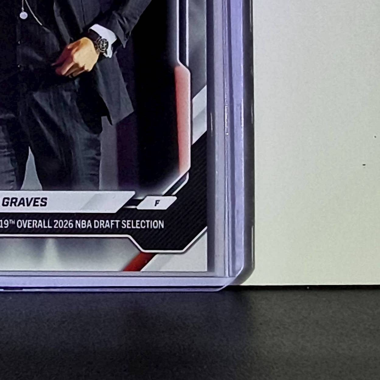 Allen Graves Rookie 2026-27 Topps NBA Draft #AGRA Card Toronto Raptors