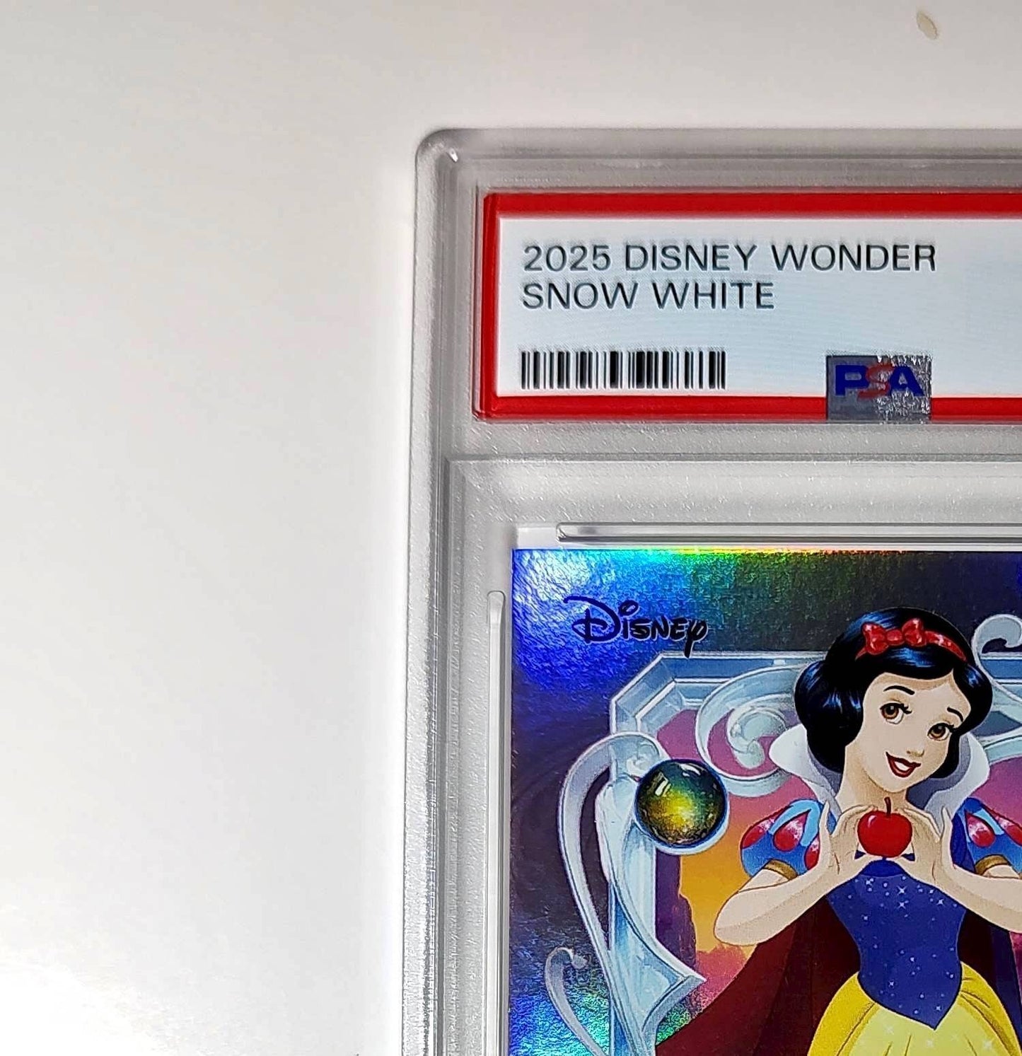 Snow White  2025 Topps Disney Cartoon Princess #151 Card PSA 9