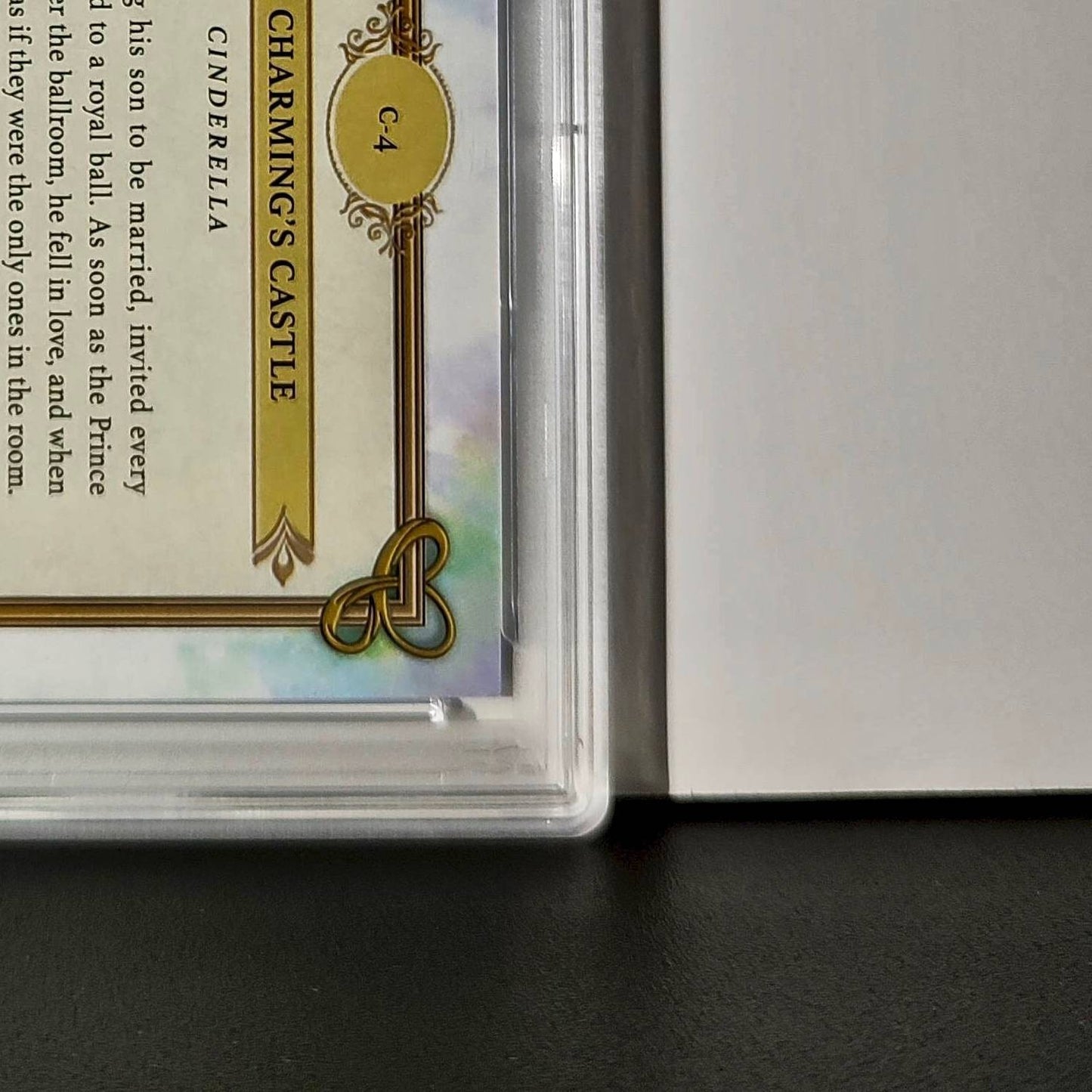 Prince Charming's Castle 2025 Topps Disney #C-4 Card Cinderella PSA 10