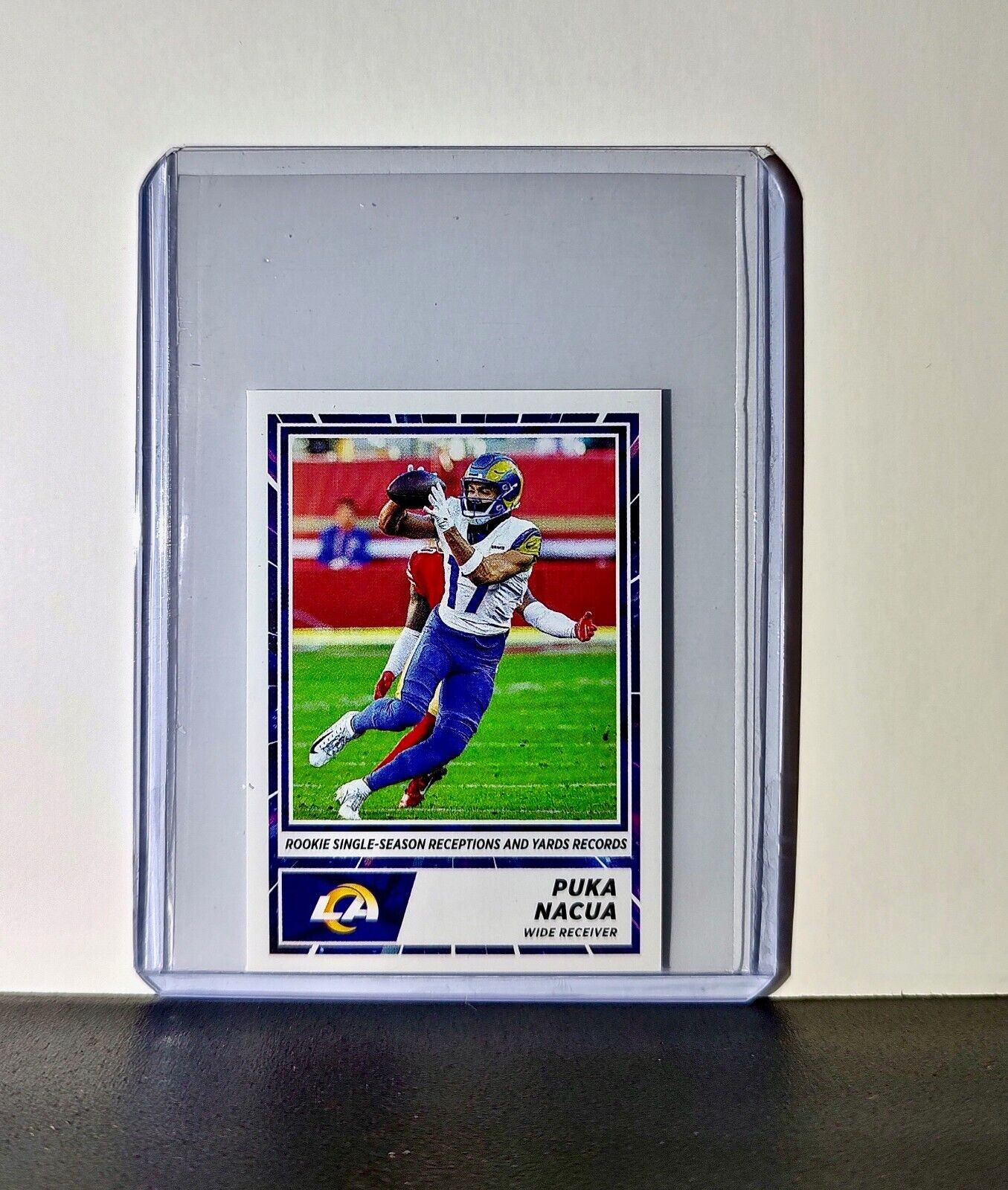 Puka Nacua 2024 Panini NFL Sticker #30 Los Angeles Rams