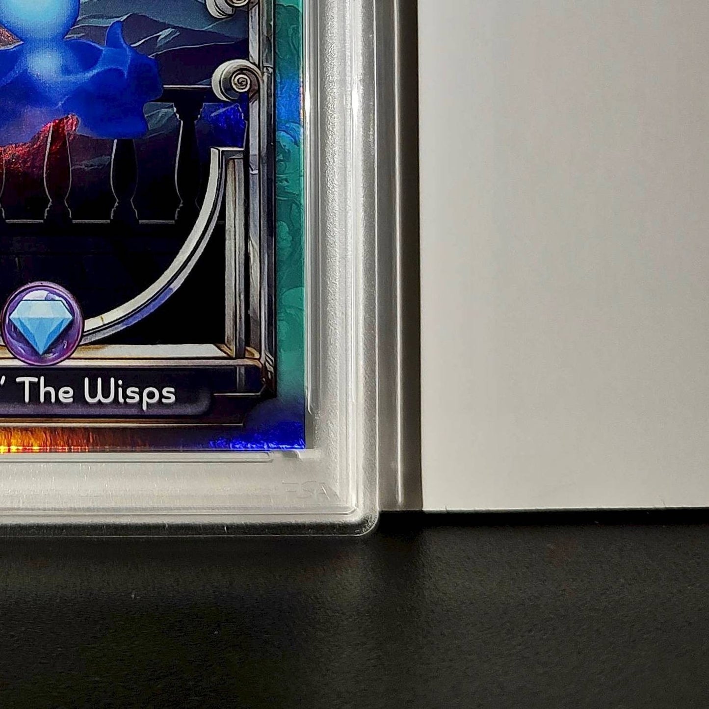 Will O' The Wisps 2025 Topps Disney Wonder #146 Diamond Card Brave PSA 9