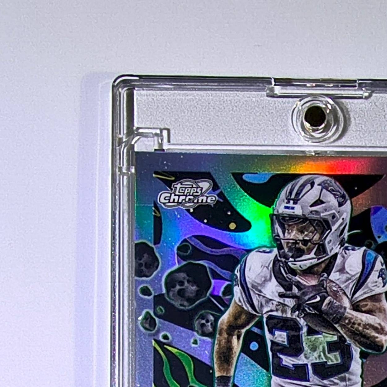 Trevor Etienne 2025 Topps Chrome Cosmic Refractor NFL #115 Carolina Panthers