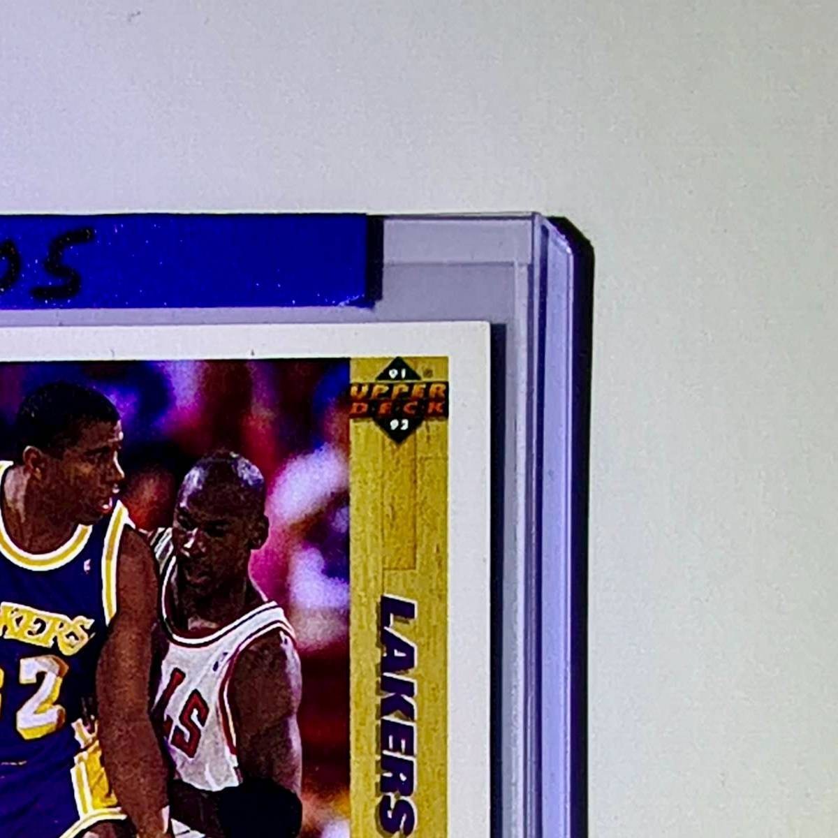 Magic Johnson Michael Jordan 1991-92 Upper Deck #34 Card Bulls