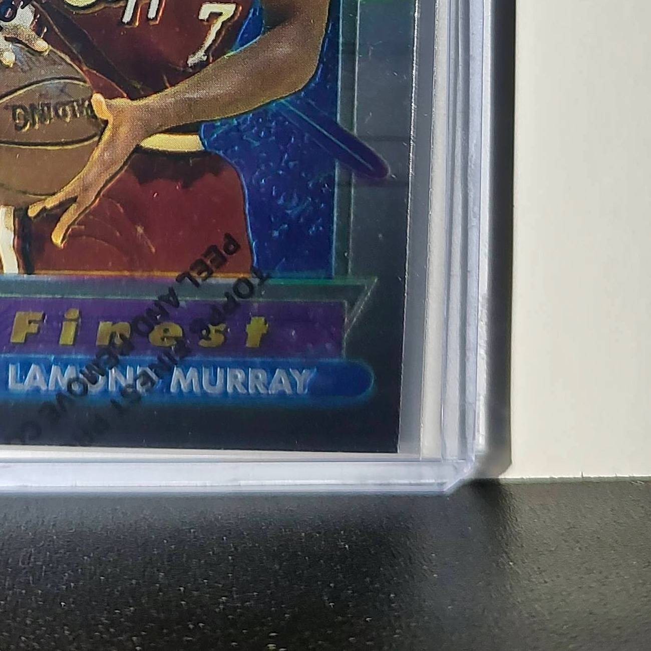 Lamond Murray Rookie 1994-95 Topps Finest #289 Card