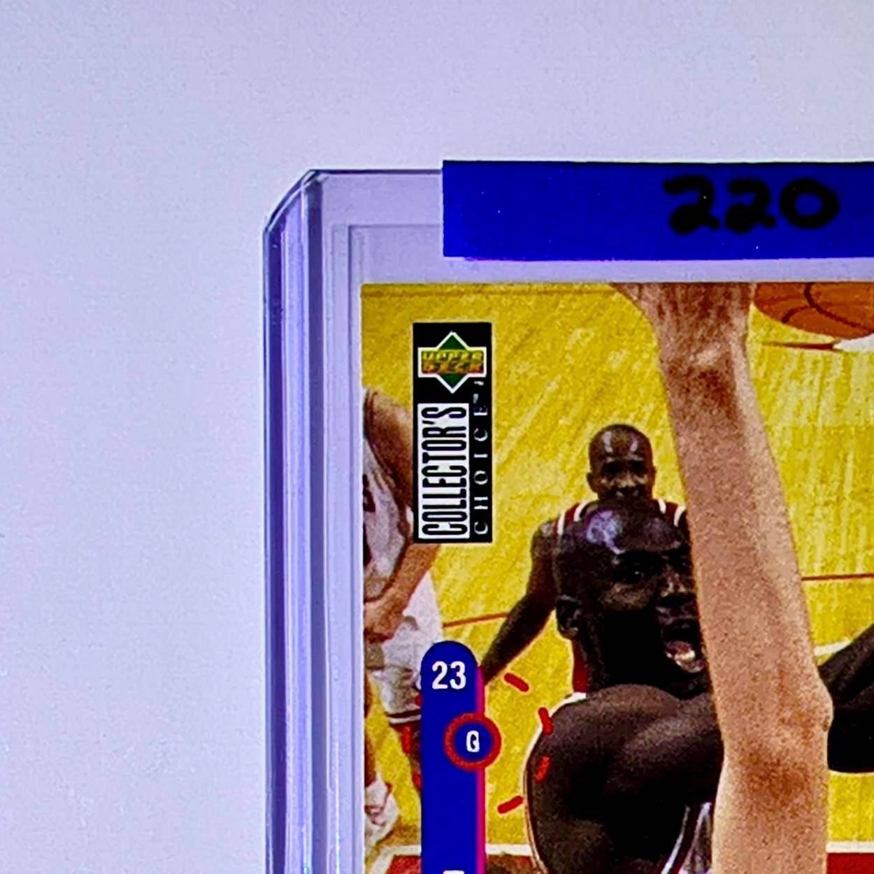 Michael Jordan 1995-96 Collector's Choice #169 Basketball Card Chicago Bulls