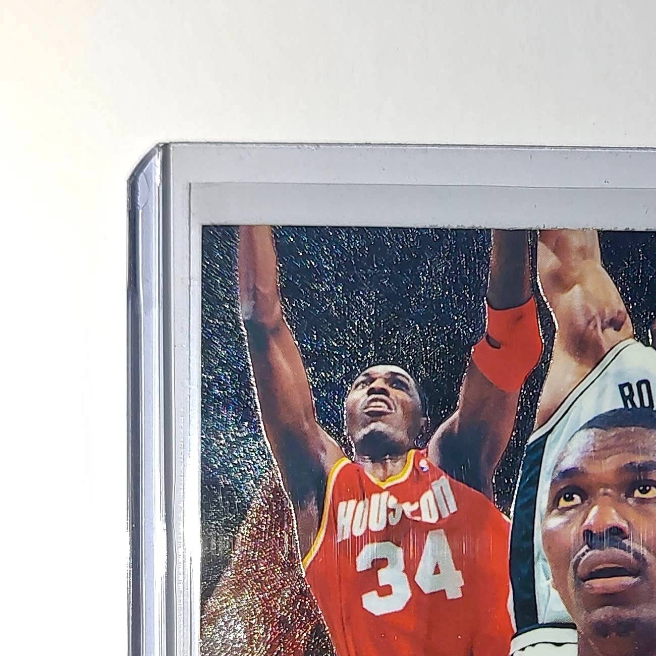 Hakeem Olajuwon 1995-96 Flair NBA #52 Card Houston Rockets