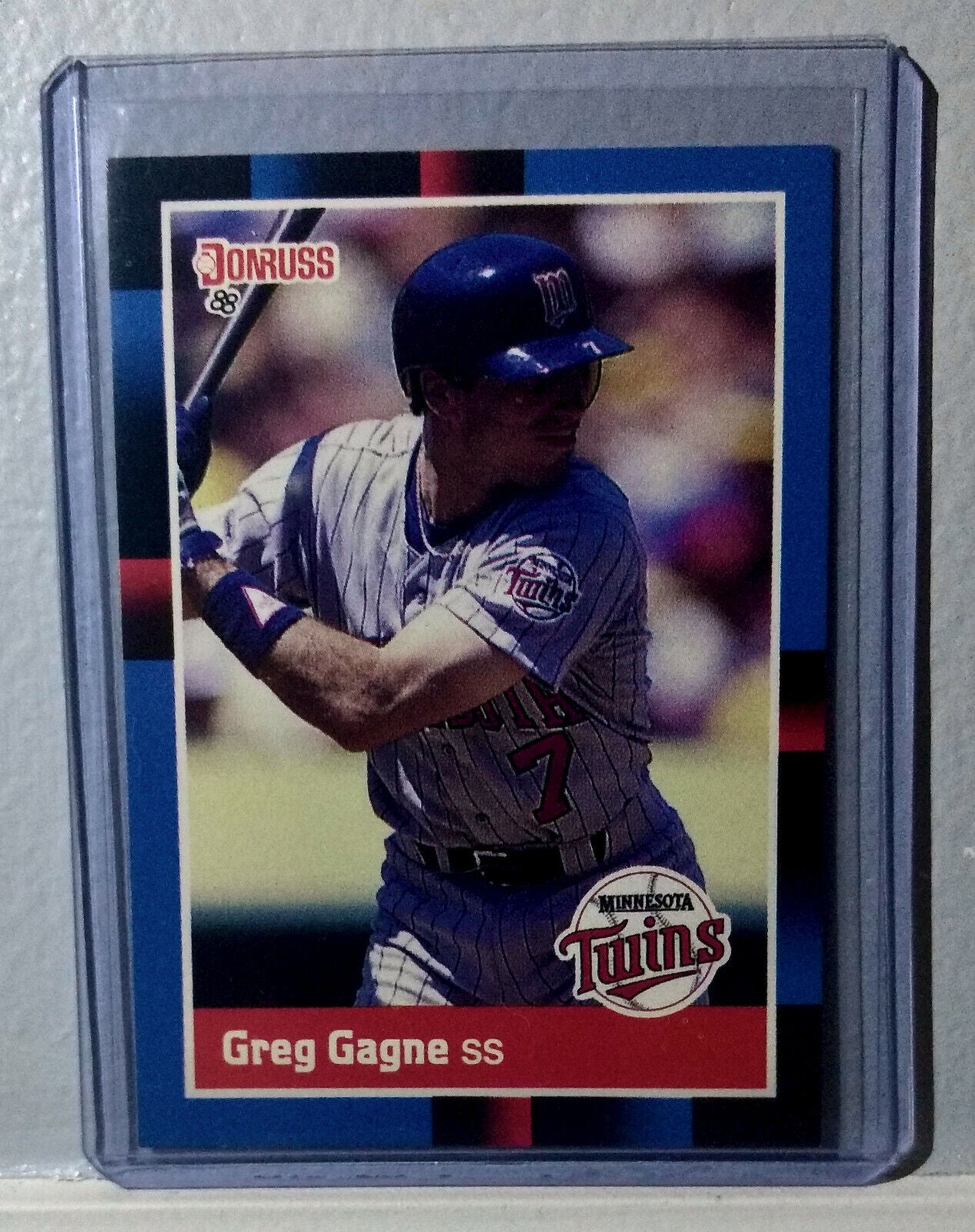 1988 Greg Gagne Donruss Baseball Card #441