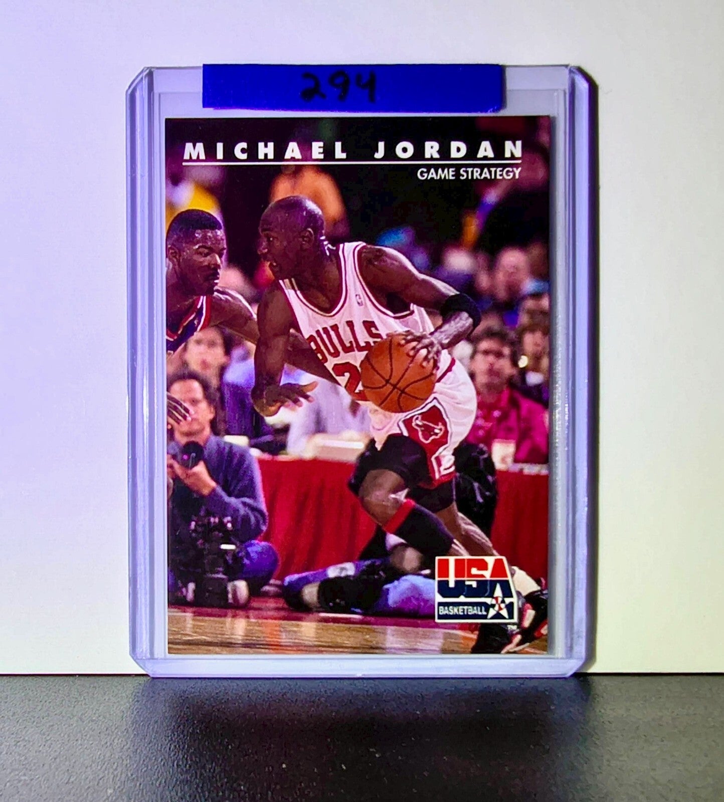Michael Jordan 1992-93 Skybox USA Basketball #39 Basketball Card Chicago Bulls