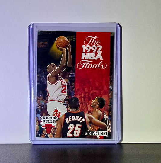 Michael Jordan 1992-93 Skybox The 1992 NBA Finals #314 Card Chicago Bulls