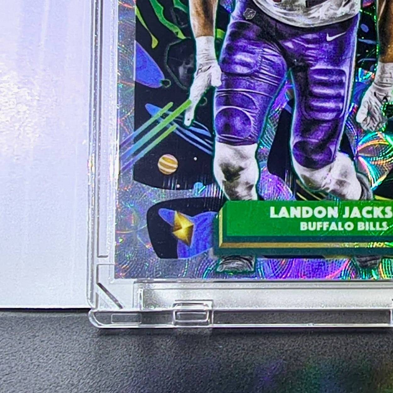 Landon Jackson Rookie 2025 Topps Chrome Cosmic Nucleus NFL #112 Buffalo Bills