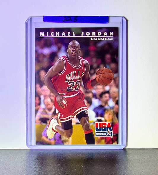 Michael Jordan 1992-93 Skybox USA Basketball #40 Basketball Card Chicago Bulls