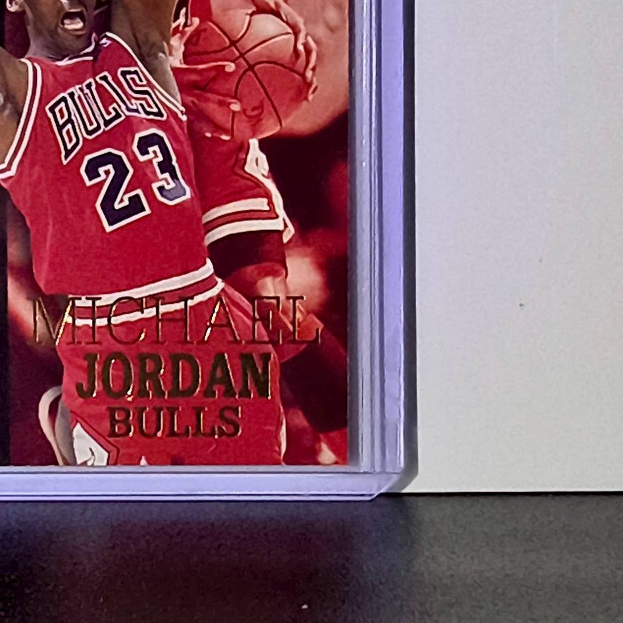 Michael Jordan 1996-97 Hoops Career Best Game #335 Basketball Card Chicago Bulls