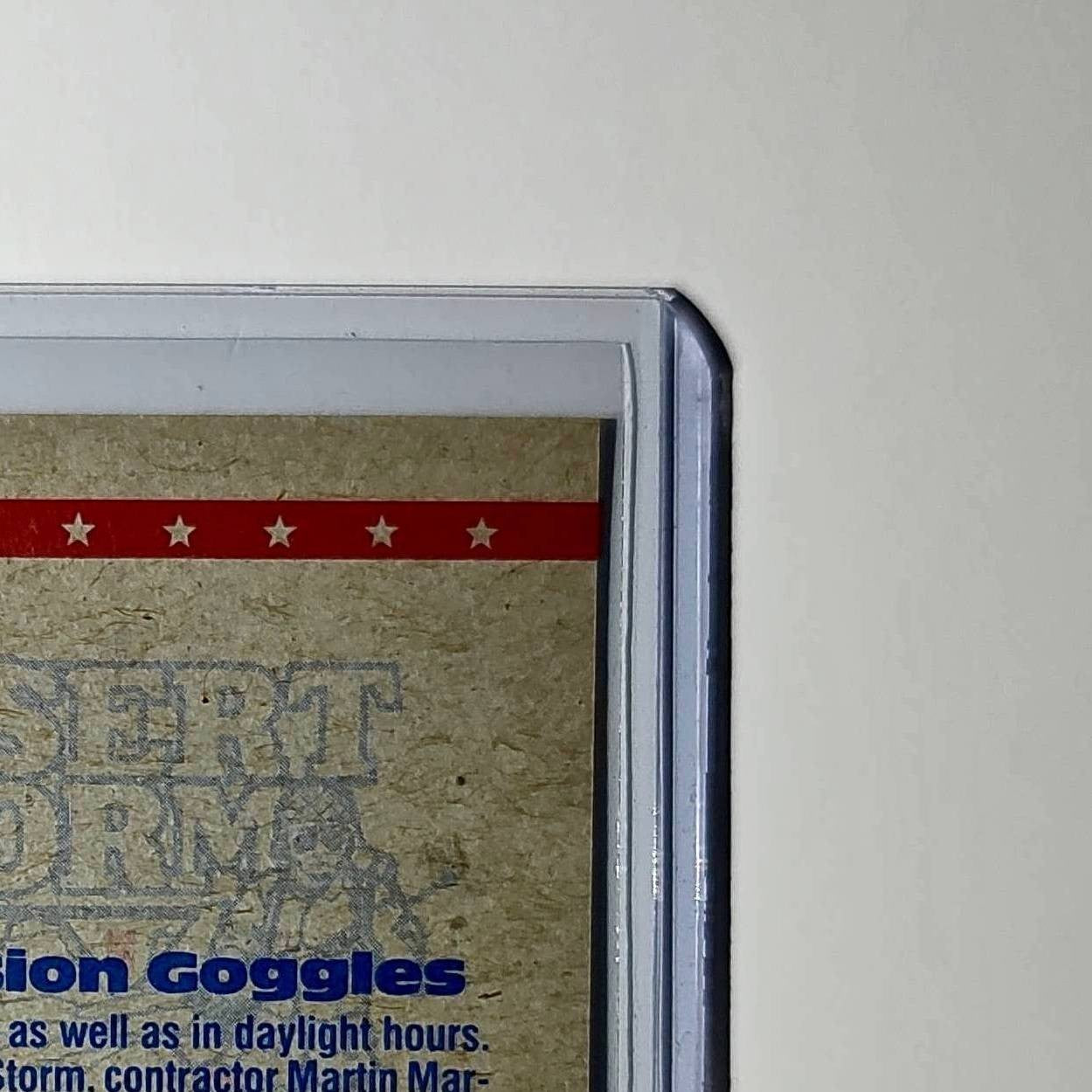 Night Vision Goggles 1991 Topps Desert Storm #63 Card