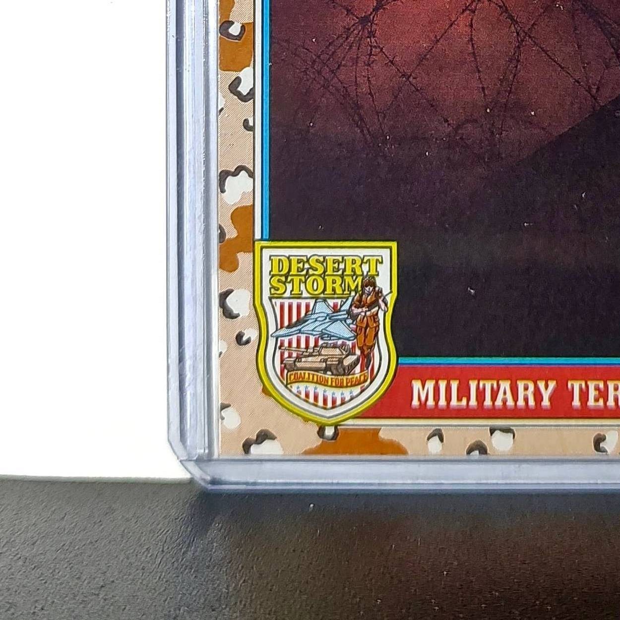 Military Terms – A 1991 Topps Desert Storm #143 Card
