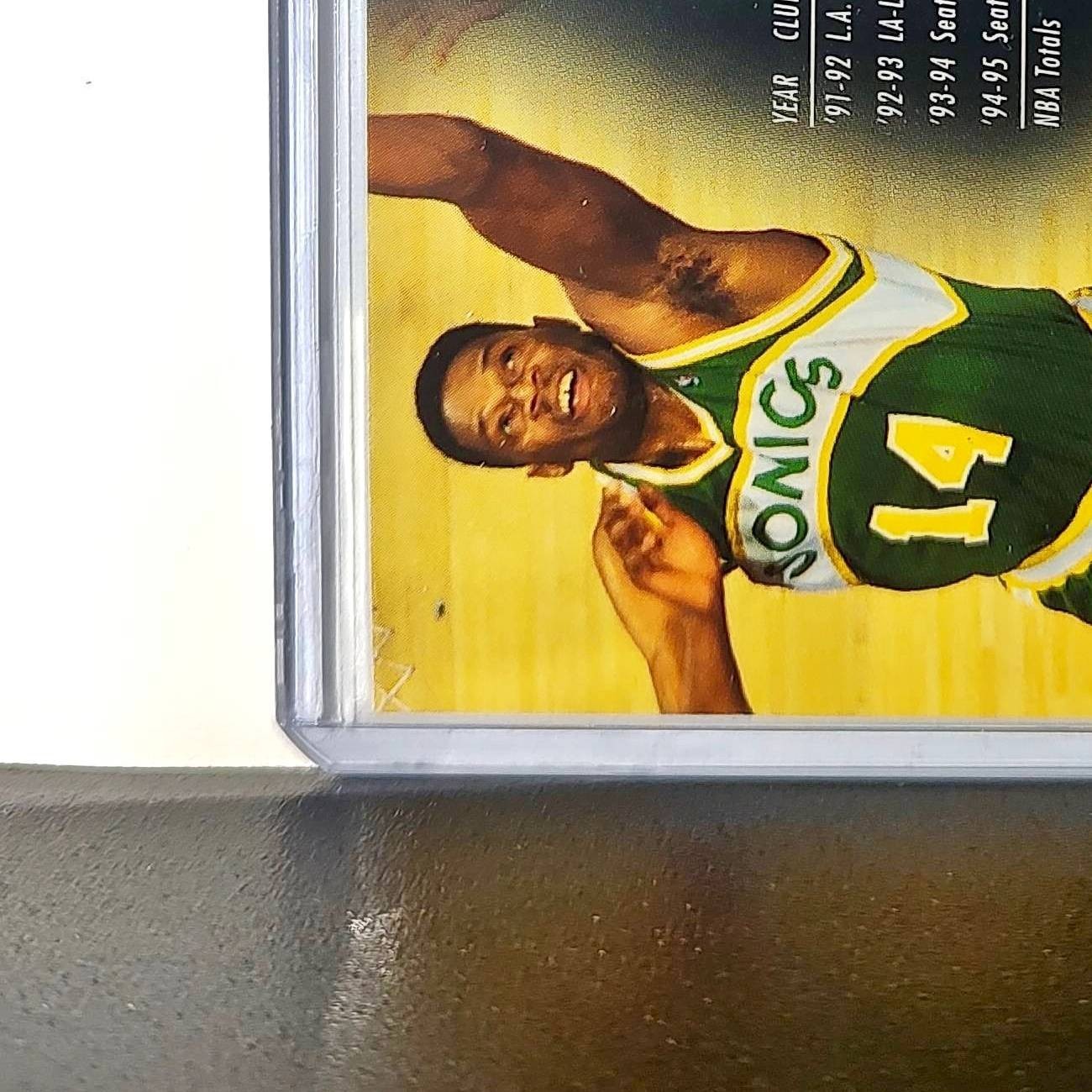 Sam Perkins 1995-96 Flair NBA #129 Card Seattle SuperSonics
