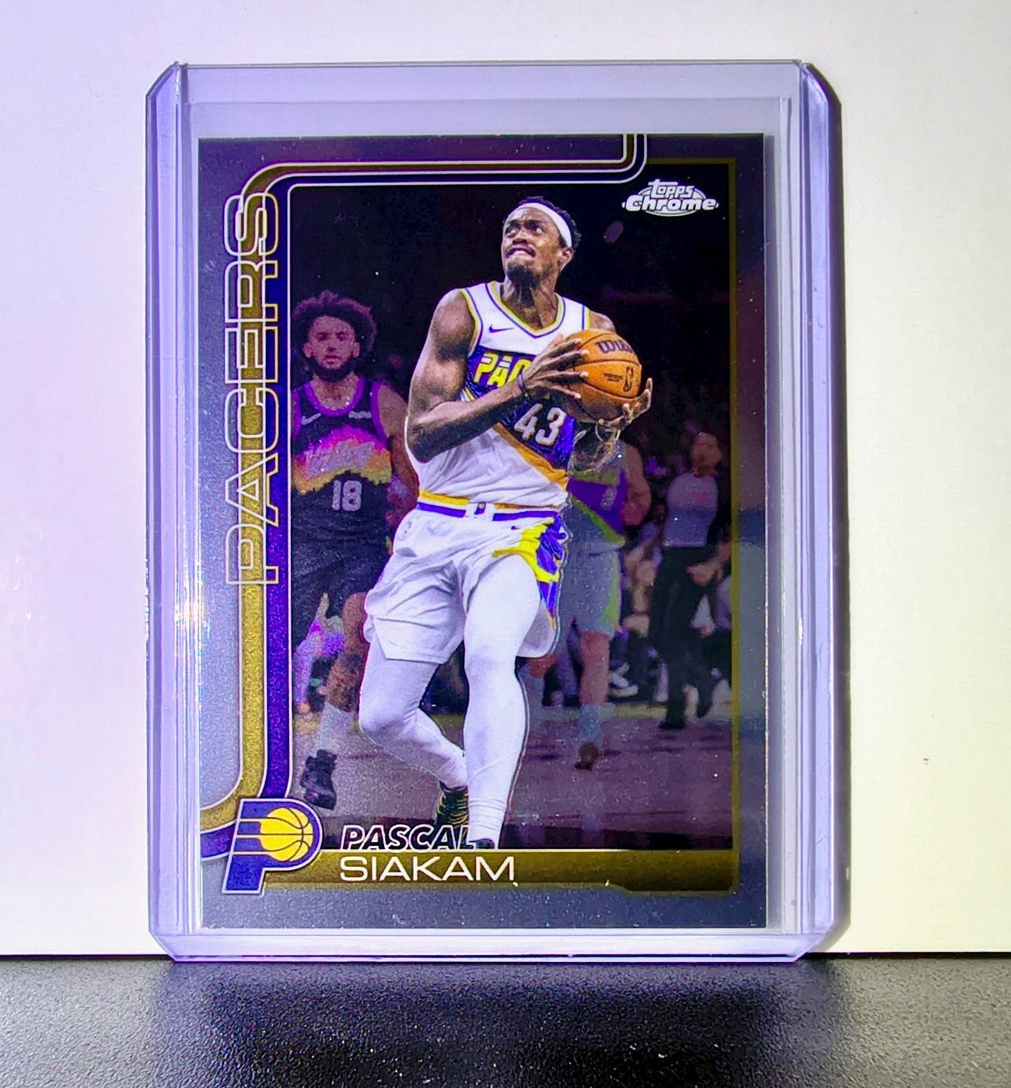 Pascal Siakam 2025-26 NBA Topps Chrome Update #27 Basketball Card Indiana Pacers