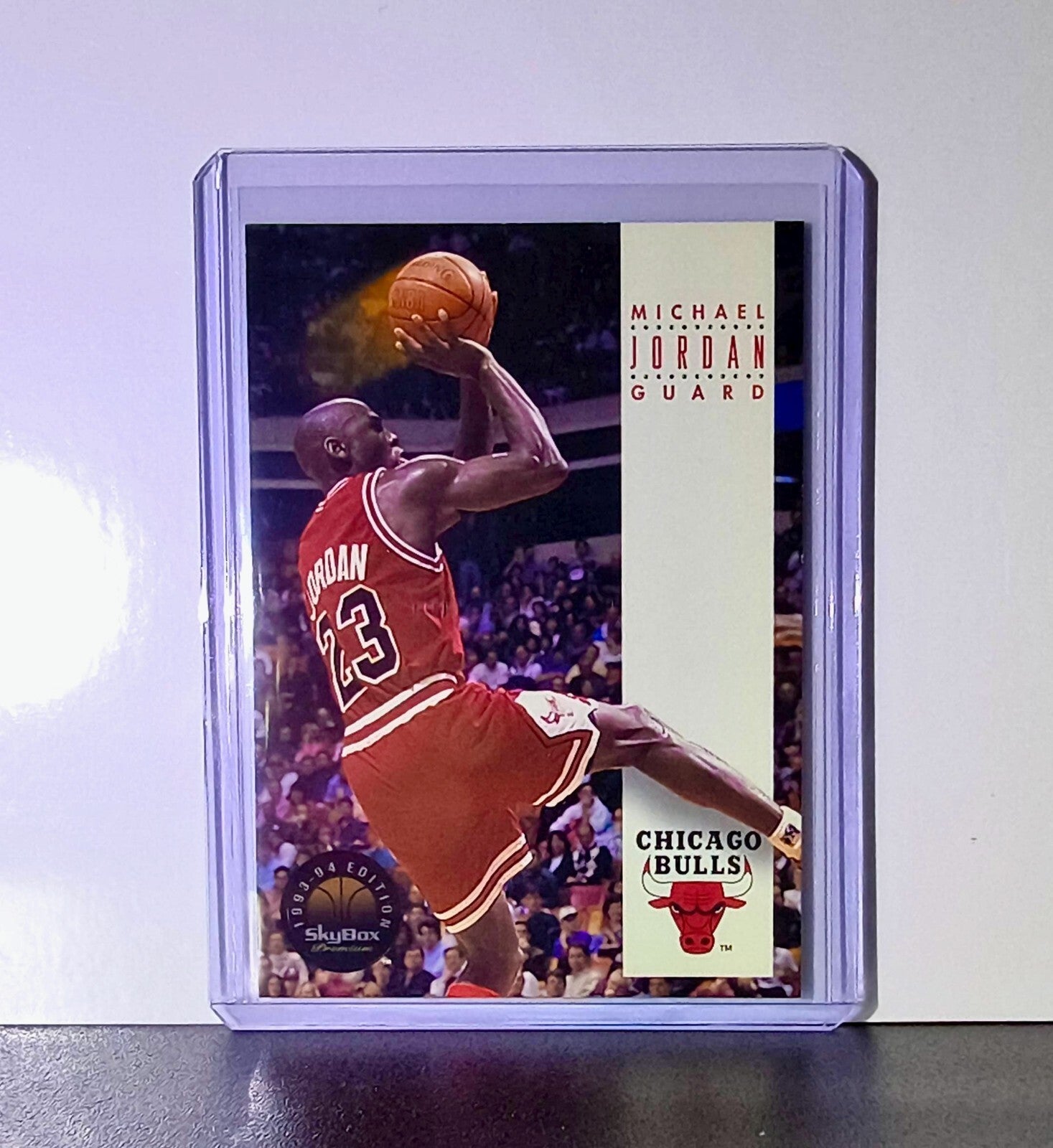 Michael Jordan 1993-94 Skybox #45 Basketball Card Chicago Bulls