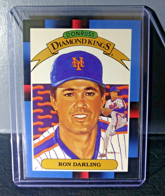 1988 Ron Darling Donruss Diamond Kings #6 Baseball Card