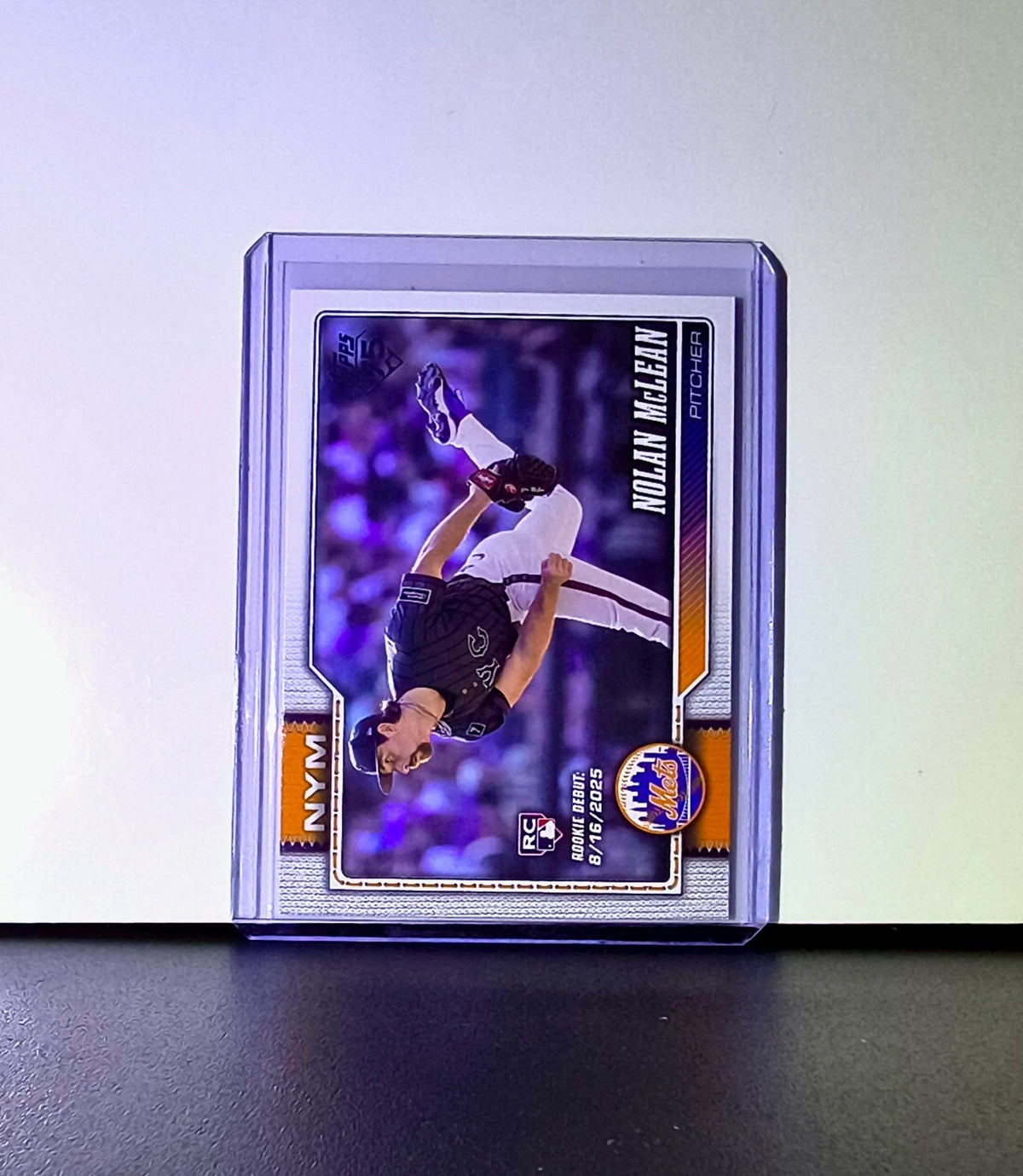 Nolan McLean Rookie 2026 Topps Update MLB #US10 Card New York Mets