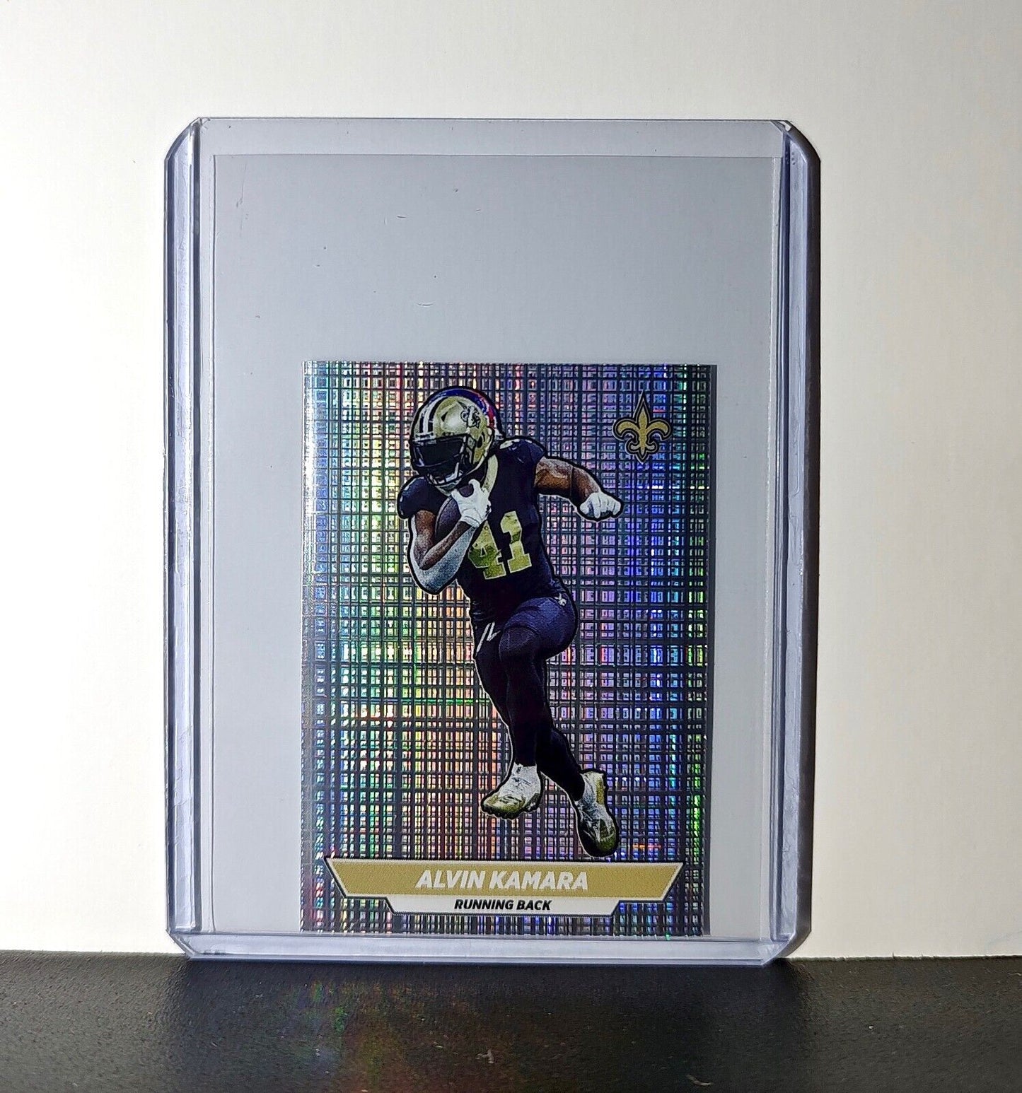Alvin Kamara 2024 Panini NFL Sticker #458 Foil New Orleans Saints
