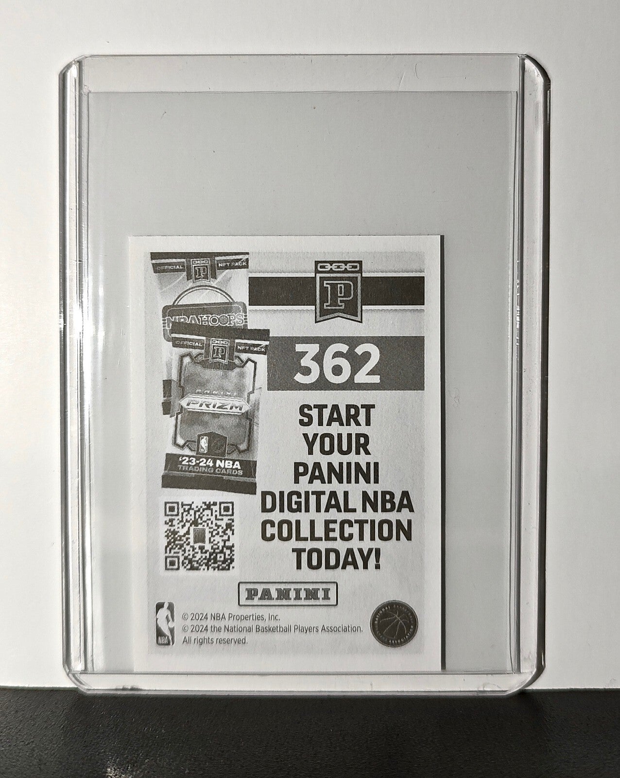 Rui Hachimura 2024-25 Panini NBA #362 Sticker Card Los Angeles Lakers