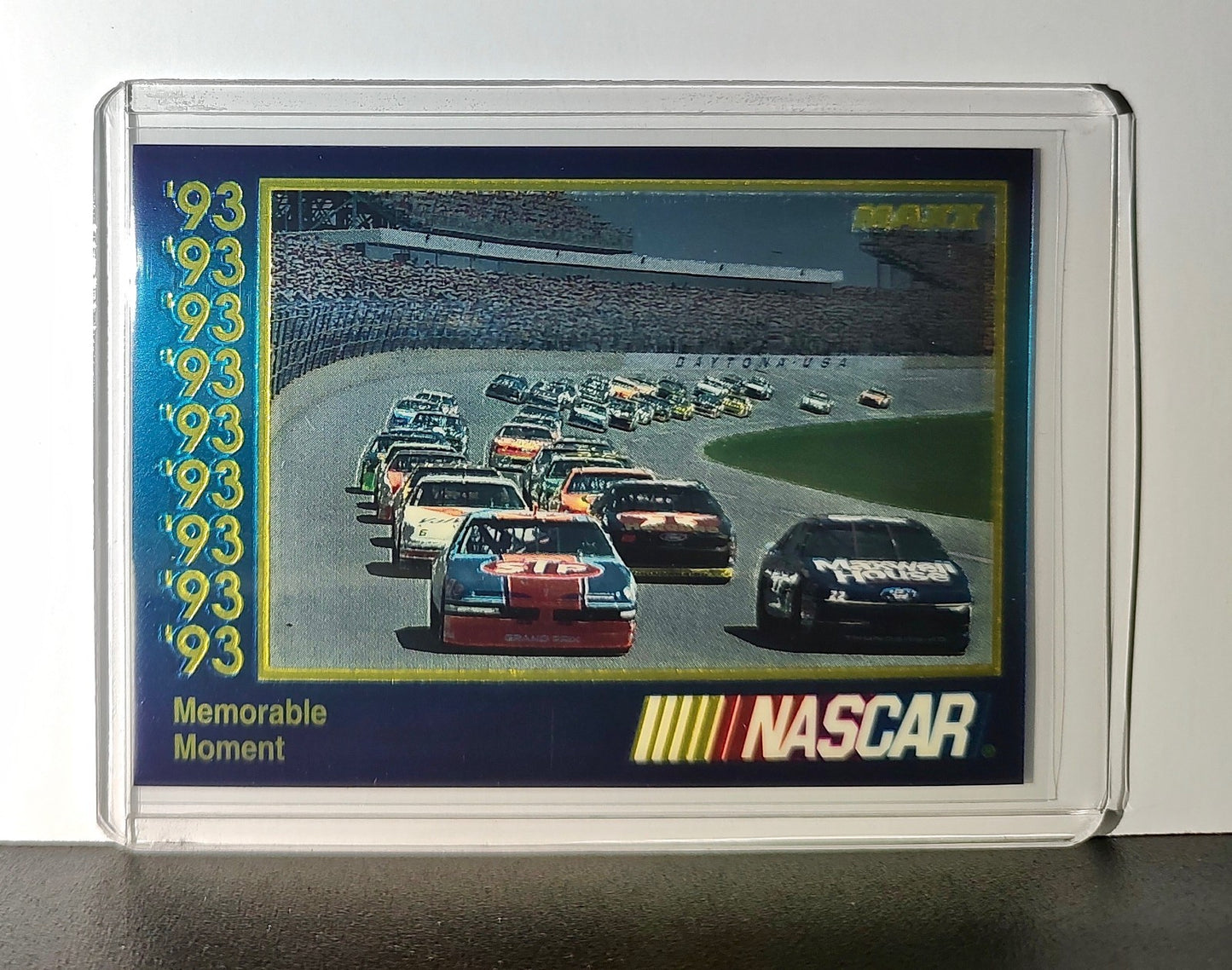 Memorable Moment 1993 Maxx Premier Plus Racing #57 NASCAR Card