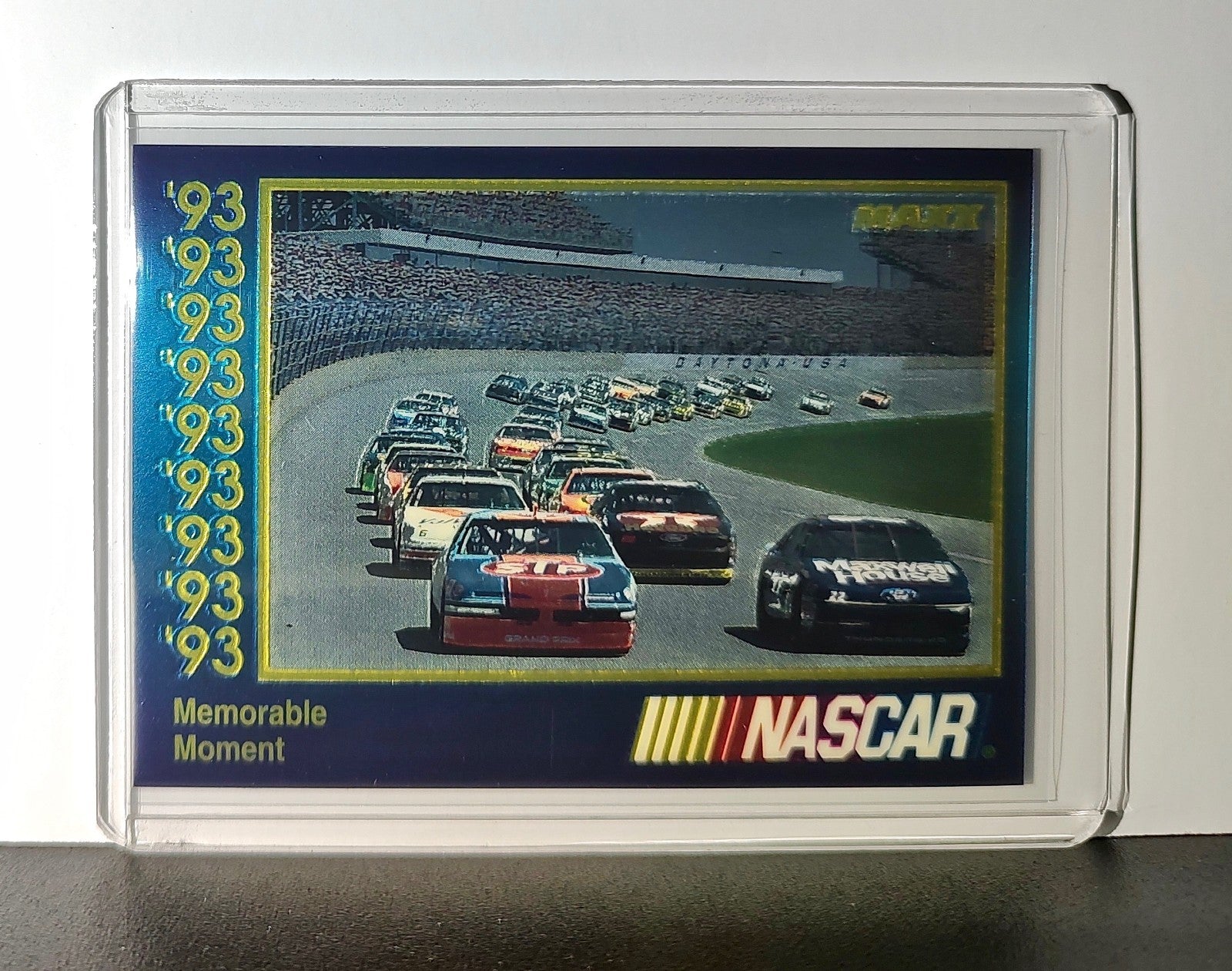 Memorable Moment 1993 Maxx Premier Plus Racing #57 NASCAR Card