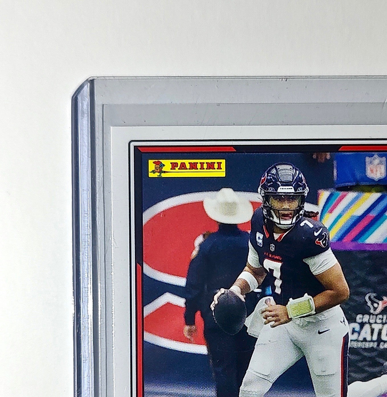 C.J. Stroud 2025 Panini NFL #3 Sticker Card Houston Texans