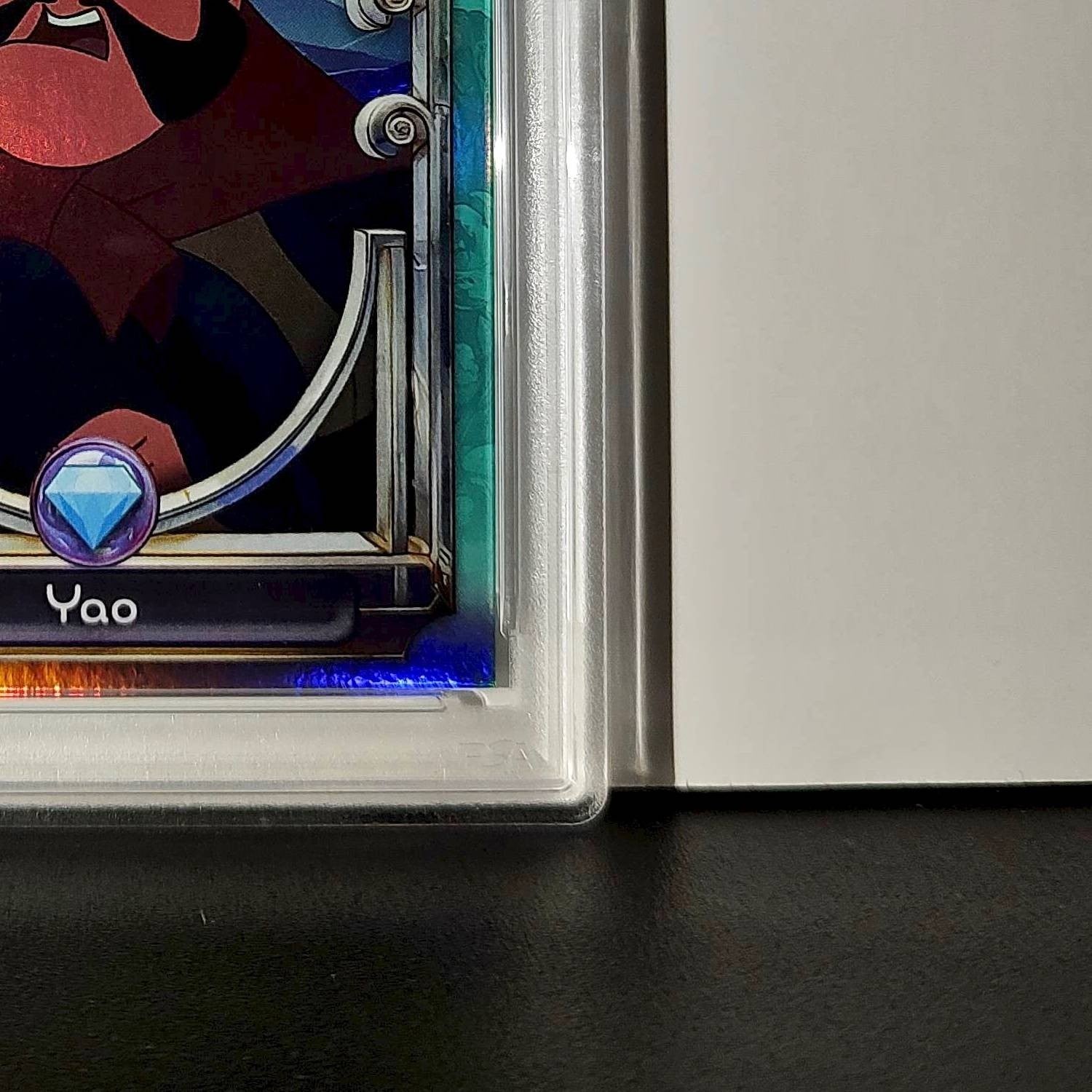 Yao 2025 Topps Disney Wonder #137 Diamond Card Mulan PSA 7