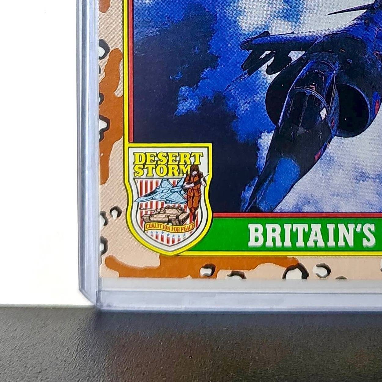 Britain’s Tornado 1991 Topps Desert Storm #19 Card