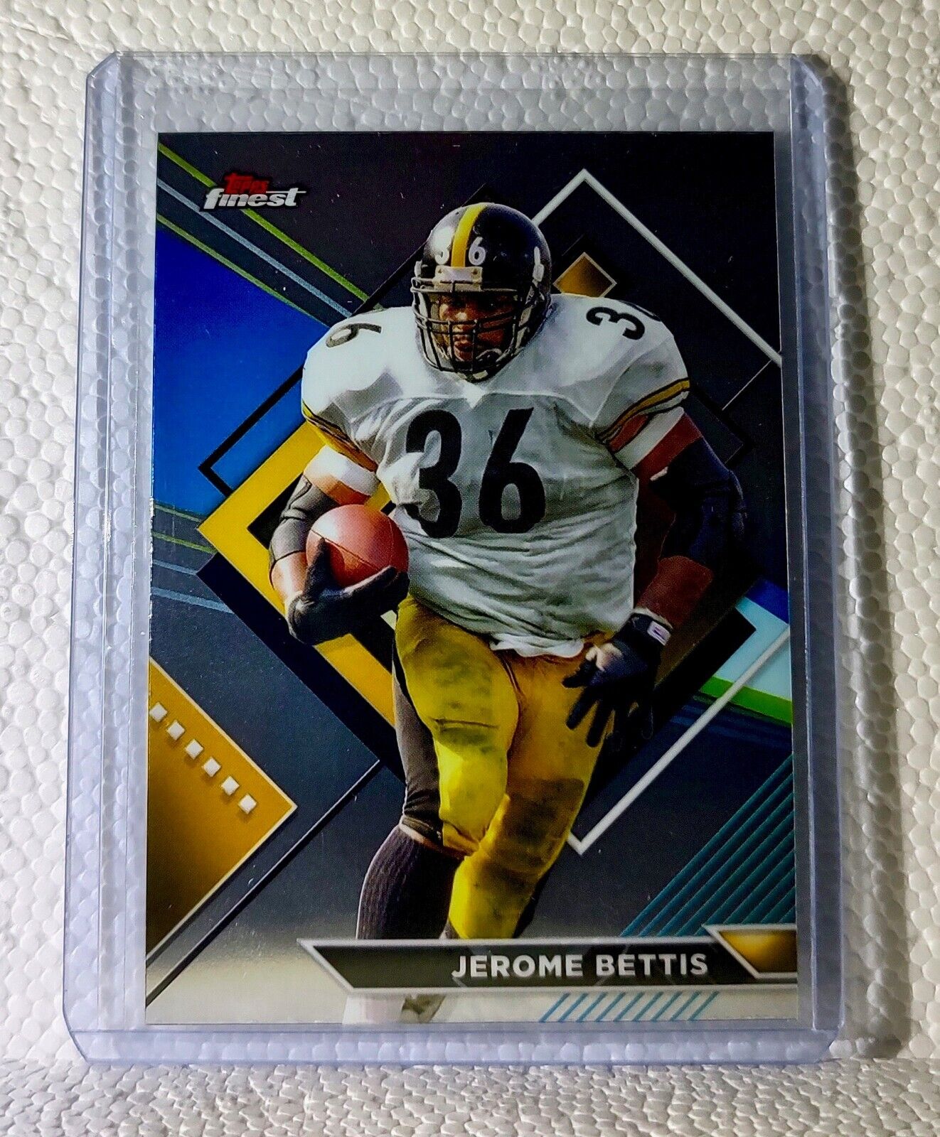 Jerome Bettis 2023 Topps Finest NFL #232 Football Card Pittsburgh Steelers